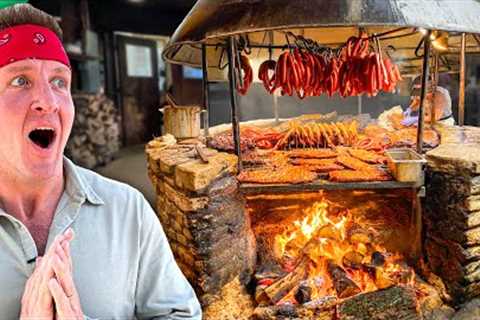 MONSTER Texas Meat Pit!! Best BBQ in Texas!!