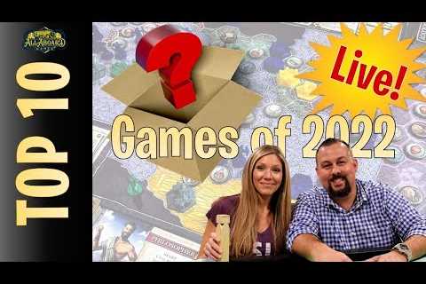 Top 10 Games of 2022 LIVE | 3rd Anniversary Celebration!