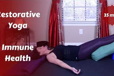 Restorative Yoga for Lymphatic Health &amp; Immunity {35 mins}