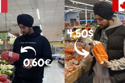 CANADA🇨🇦 VS ITALY🇮🇹 : GROCERY SHOPPING