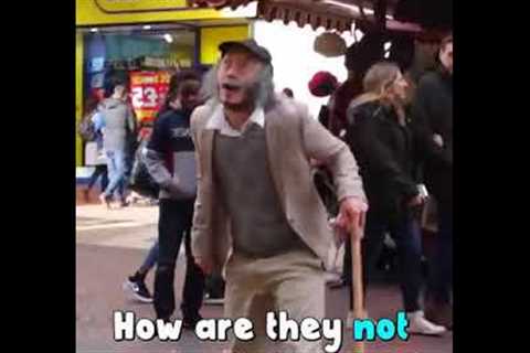 The Old Man Football Tricks PRANK | FineDIYS