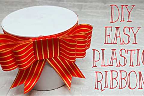 Easy Gift Box Bow | Bow Ribbon Easy DIY