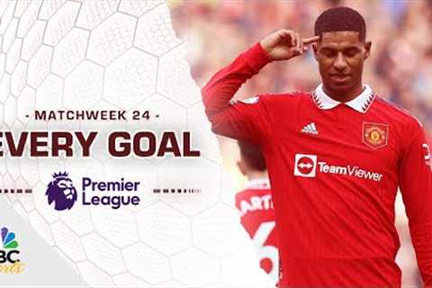 Every Premier League goal from Matchweek 24 (2022-23) | NBC Sports