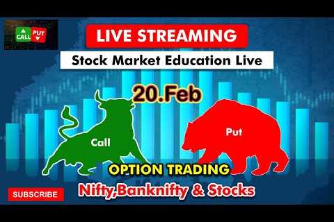 20.FEB SPECIAL OPTION TRADING FINNIFTY NIFTY /BANKNIFTY AND INTRADAY STOCK #educational