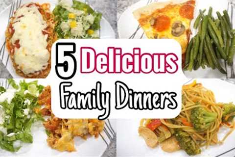 5 of the BEST Family Favorite DINNER RECIPES | EASY Dinner Recipes to make in 2023 on a Budget