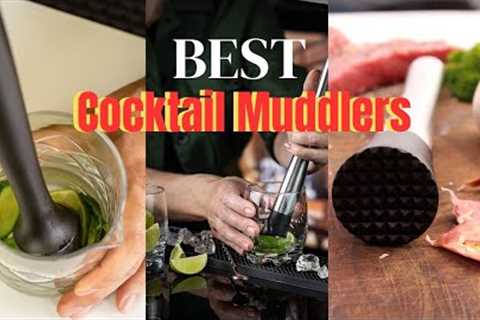 The 5 Best Cocktail Muddlers Of 2023 || Cocktail Muddlers Buying Guide