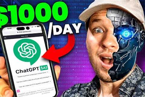 ($1,000/day) How To Make PASSIVE INCOME With ChatGPT...