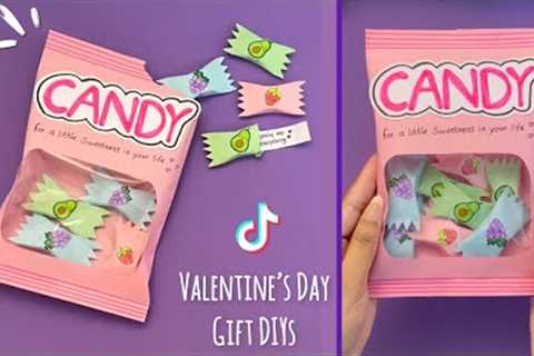 DIY Candy Love Notes /Valentine’s Day DIY Gift Ideas TikTok Compilation 2023 / Paper Craft /handmade