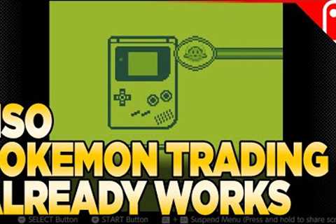 Trading in Classic Pokemon Games Already Works on Nintendo Switch