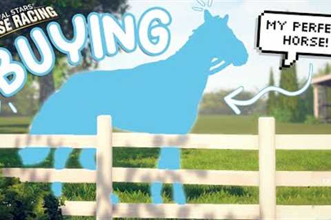 Buying My PERFECT Horse in Rival Stars Horse Racing! ⭐ DREAM Horse Creation