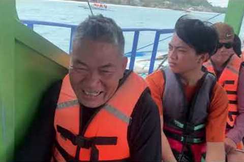 Boat ride island hopping