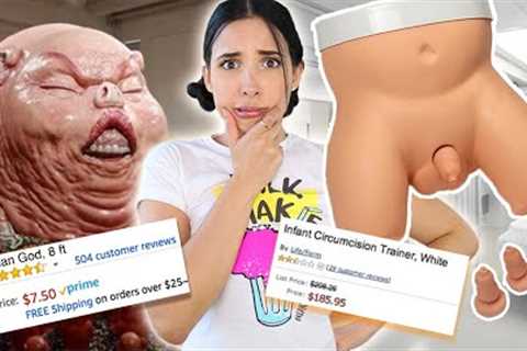 Testing Weird AMAZON Products - Strange and Ridiculous Items | Mar