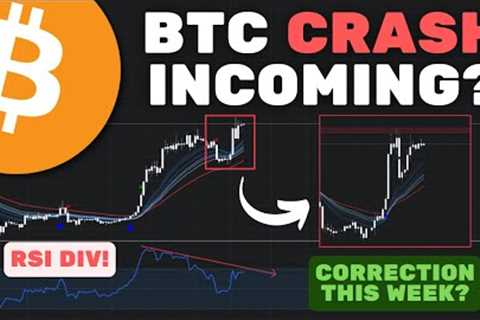 Bitcoin (BTC): The Uptrend Is Losing Strength! Is Bitcoin Going To Crash This Week!