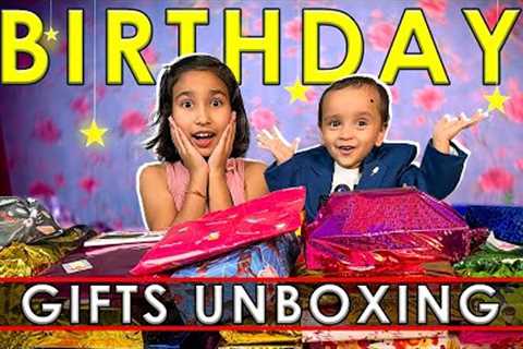 Birthday Gifts Unboxing Part-1 / Second Birthday #Aadyansh #learnwithpari