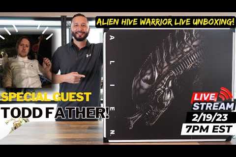 XM Studios Alien Hive Warrior Live Unboxing!