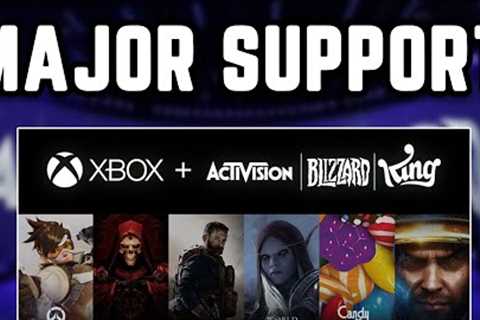 Xbox Activision Blizzard DEAL Receives MAJOR SUPPORT For Approval