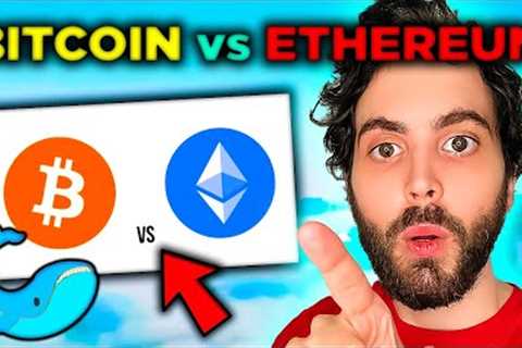 Bitcoin vs Ethereum? Which coin are WHALES buying? 🐳