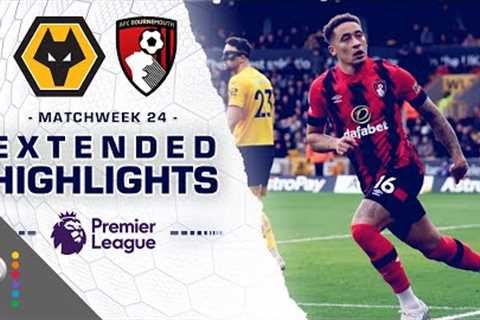 Wolves v. Bournemouth | PREMIER LEAGUE HIGHLIGHTS | 2/18/2023 | NBC Sports