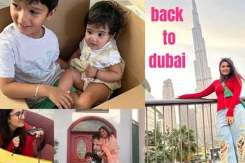 Back to Dubai || Dua's half birthday || Family time || My Birthday Gift || Anam Mirza