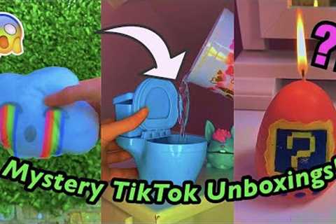 [ASMR] TOP 10 MYSTERY SURPRISE TOY UNBOXINGS!😱✨*PART 1* TikTok Compilation | Rhia Official♡
