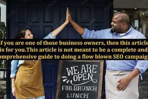 Just A Few Simple SEO Tips