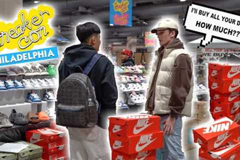 SPENDING $10,000 AT SNEAKERCON PHILADELPHIA!!! (CASHOUTS IN PHILLY)