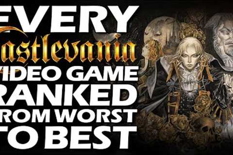 Every Castlevania Video Game Ranked From WORST To BEST