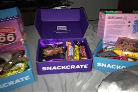 Snackcrate unboxing 2023 new year new food 😁😁