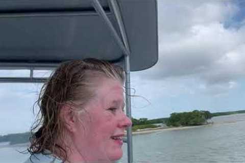 Ocean Cruise back to base after Scuba Diving on Florida Keys