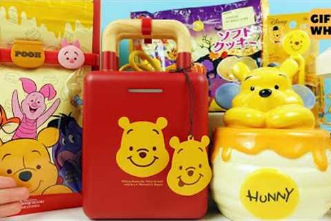 ASMR Unboxing Winnie the Pooh Kitchen Gadgets and Snacks for Relaxation and Nostalgia 【 GiftWhat 】