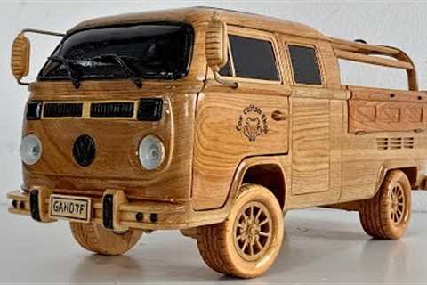 How a carpenter restores a 1976 Volkswagen Type 2 car - Woodworking Art