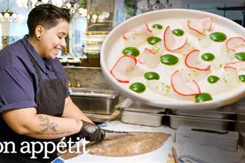 A Day With the Chef de Cuisine at a Top NYC Restaurant | On the Line | Bon Appétit