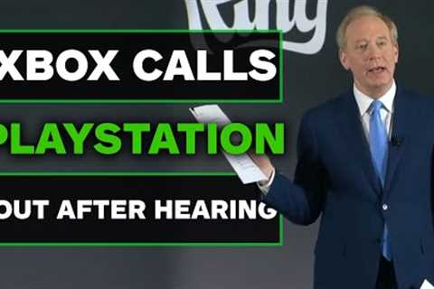 Xbox Shames Sony Ahead of EU Hearing Report Claims