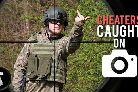 Very Angry Airsoft Cheaters vs 500 FPS Sniper Headshots