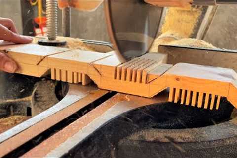 Unique Coffee Table Making Process 99,9US$ Art Installation // Top Skills Use Woodworking Tools
