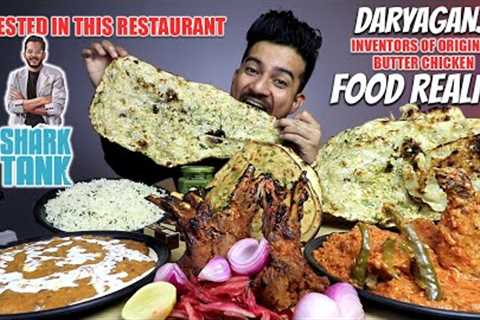 EATING SHARK TANK INVESTED RESTAURANT'S ORIGINAL 1947 BUTTER CHICKEN, MUTTON BURRAH, BUTTER NAAN ETC