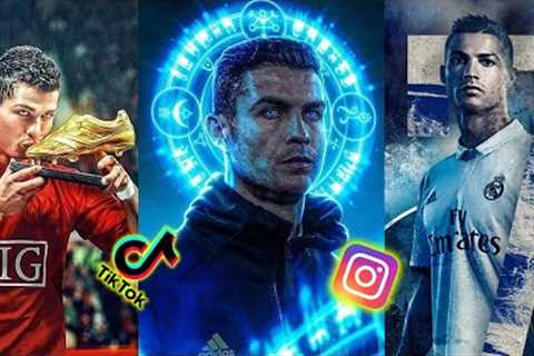 Cristiano Ronaldo BEST TIK TOK Edit | Football Reels Compilation #4