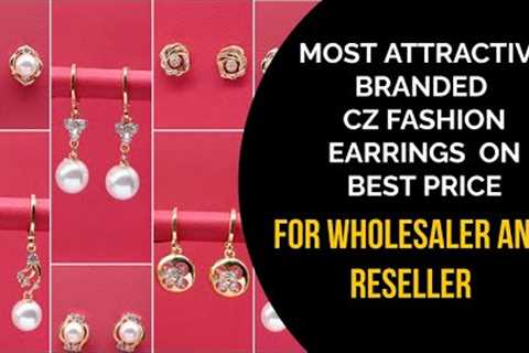 BARLIN FASHION EARRING |IMPORTED CZ JEWELLERY| IMITATION STULISH JEWELLERY| #barlin #fashion #jewel
