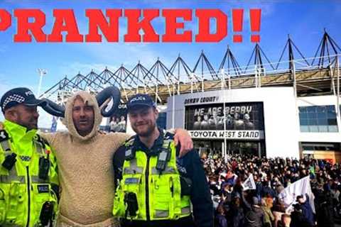 I Got PRANKED In Front OF 35,000 People On MY STAG!! FOOTBALL PRANK