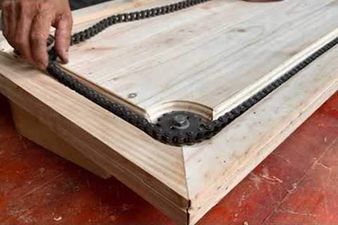Recycling Project From Old Tires And Wooden Pallets // DIY A Very Strange Design Table From Scraps