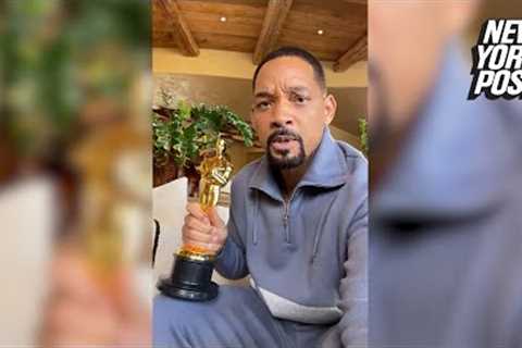 Will Smith jokes about Chris Rock slap ahead of 2023 Oscars | Page Six Celebrity News