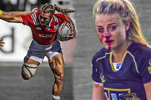 THE VICIOUS SIDE Of Women's Rugby | Watch These Ladies Dish Out Some BIG HITS &amp; MONSTER TACKLES