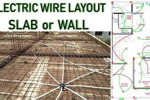 How to Electrical wire Layout for Small House | Working Drawing Part- 2