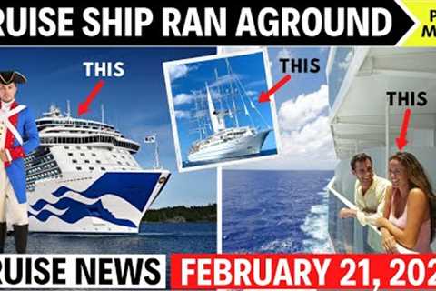 Cruise News *STUCK 20 HOURS* New Cruise Itinerary, Cruise Ship Homes &amp; More