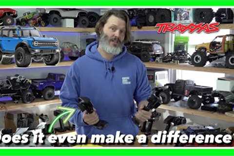 TRX4M Rolling  Resistance Test Holmes Hobbies || Truth About Gear Mesh ||