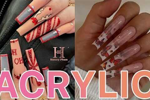 ✨317✨Amazingly Beautiful Acrylic Nail Art Designs Tutorial Ideas Compilation