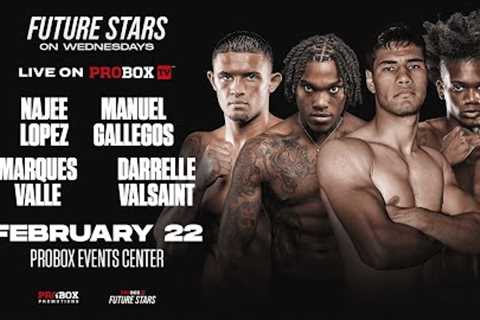 Live on ProboxTV Manuel Gallegos VS Richard Vansiclen, February 22, 2023