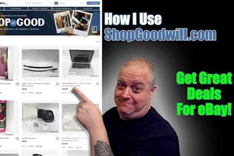 How I Use ShopGoodwill.com - Goodwill Shopping Online - Carolina Picker - eBay Reseller