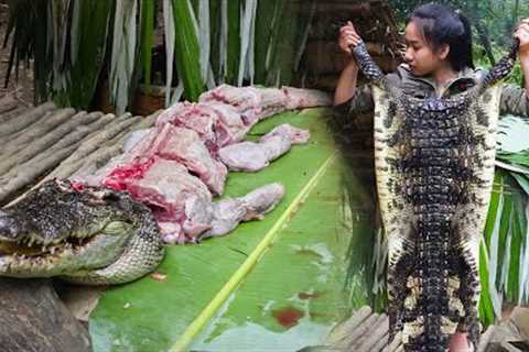 How to Make Crocodile Meat When in the Forest Alone, Part 13