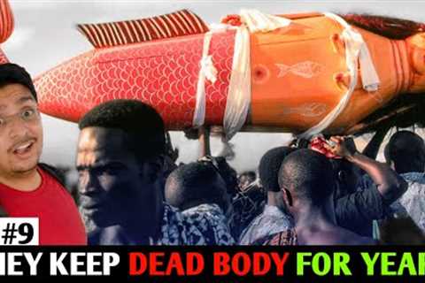 Strange Fancy Coffins for the Death Celebration 😳 (Ghana West Africa 🇬🇭)